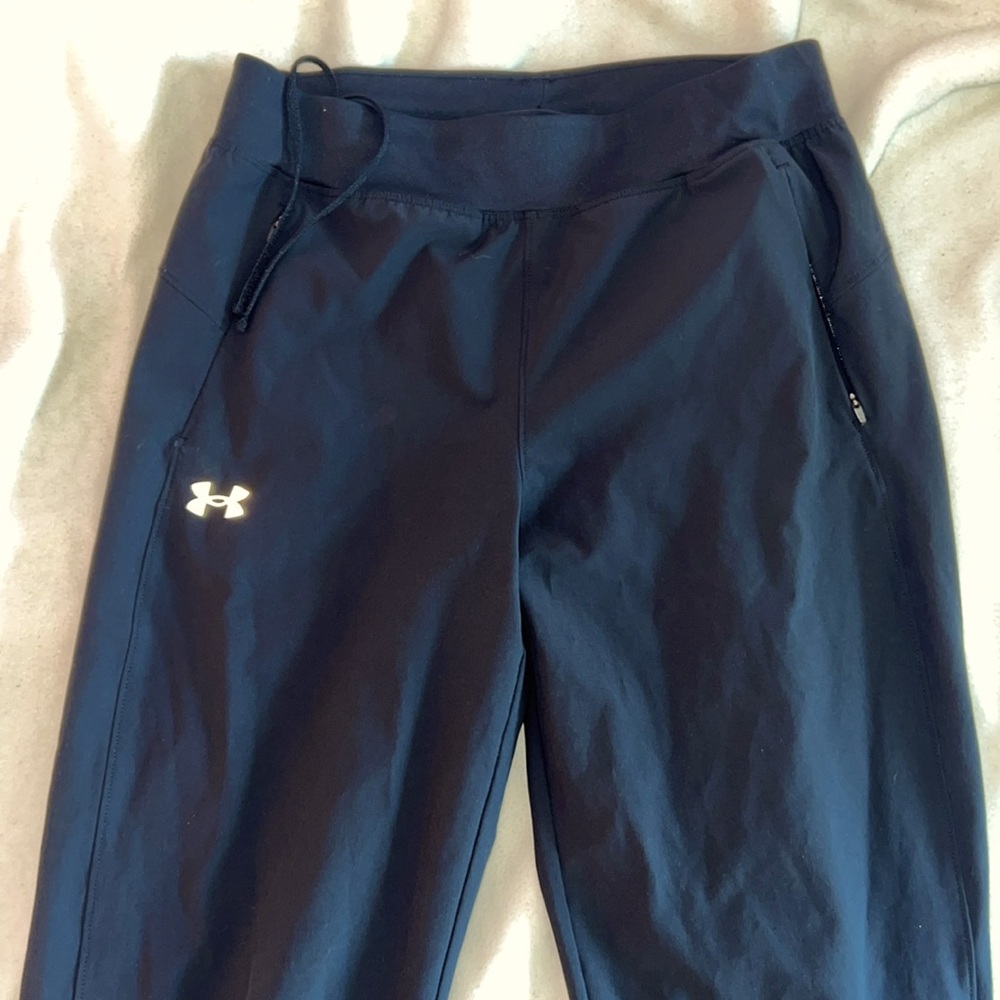 Women’s Under Armour Fitted Joggers Zippers at Ankles and Secret Pocket in Front